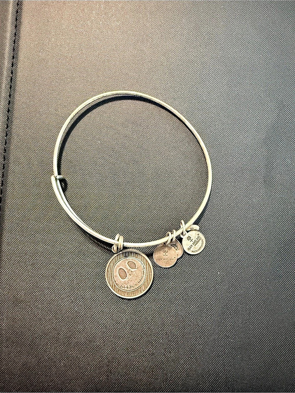 Alex and ani Disney jack skellington Charm Bracelet